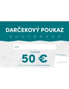 Darčekový poukaz 50 Eur