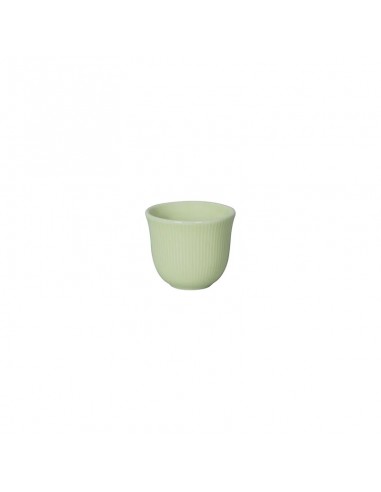 #5928 Loveramics embossed tasting cup 80ml green