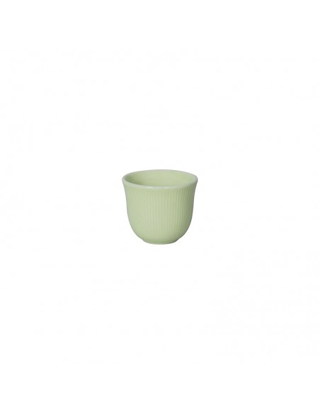 #5928 Loveramics embossed tasting cup 80ml green