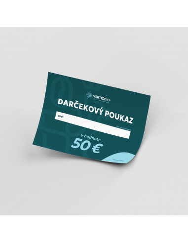 Darčekový poukaz 50 Eur